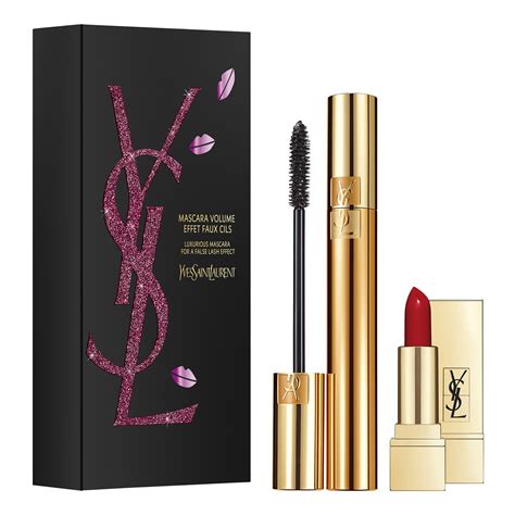 coffret mascara volume effet faux cils yves saint laurent|yves st laurent waterproof mascara.